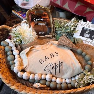 Baby Announcement Basket